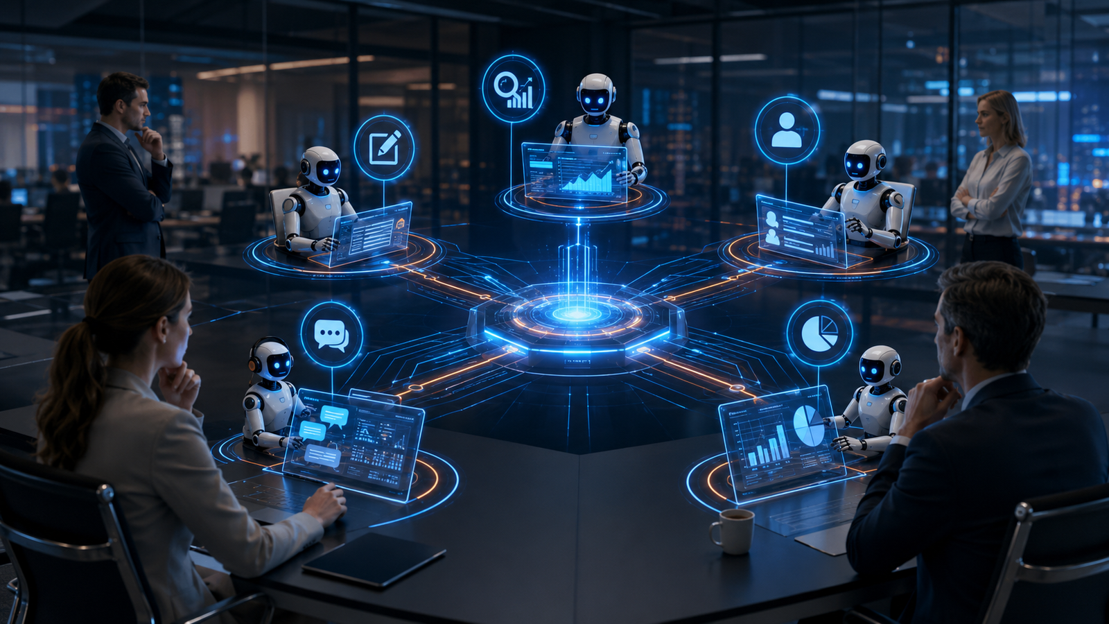 Traditional automation compared with adaptive agentic AI workflows