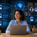 Business team using agentic AI to manage automated workflows in 2026